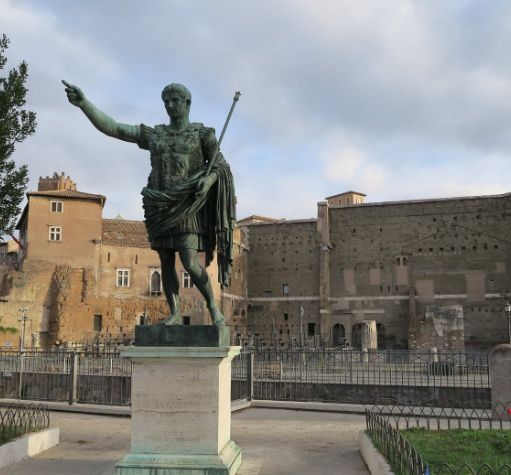 Julius Caesar Statues in Cultural Heritage Parks