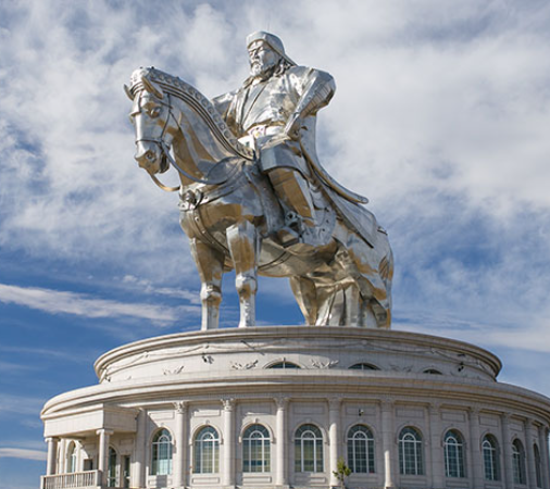 The Use of Scale and Space in Genghis Khan Monuments