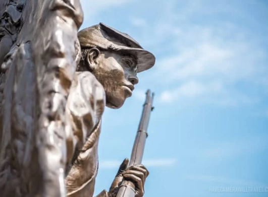 Military and Civilian Imagery in Washington Statues