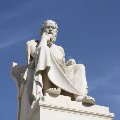 Seated Socrates Sculptures in Academic Environments