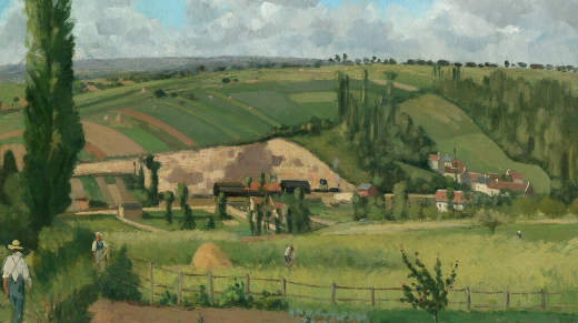 Camille Pissarro Impressionist landscapes and rural scenes