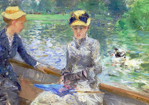 Berthe Morisot as a leading woman Impressionist