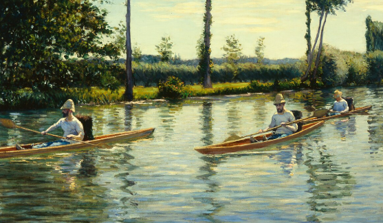 Gustave Caillebotte boating scenes and leisure culture