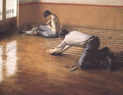 Gustave Caillebotte workers and everyday life paintings