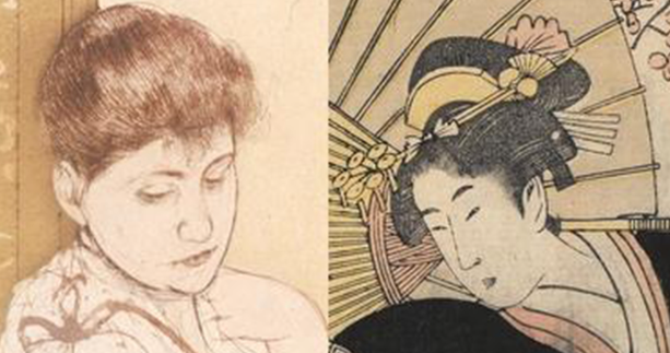 Mary Cassatt Japanese print influence in Impressionism