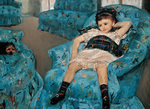 Mary Cassatt portraits of women and children
