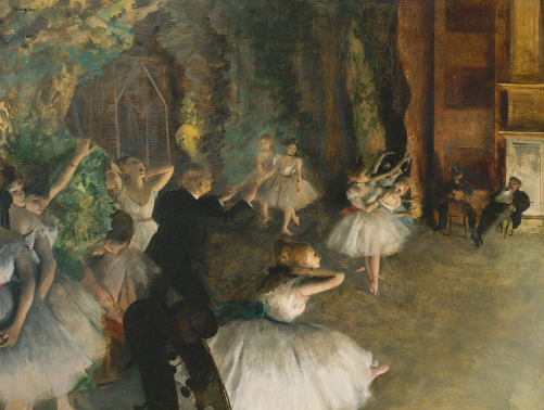 Edgar Degas ballerina sculptures and Impressionist movement