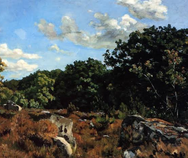 Frédéric Bazille figure painting and outdoor light
