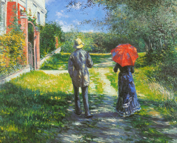 Gustave Caillebotte realistic style in Impressionism