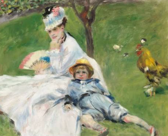 Pierre-Auguste Renoir friendship with Claude Monet