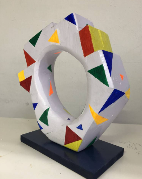 Geometric Shape Sculpture4